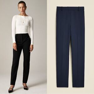 NWT J CREW New Cameron pant in four-season stretch in black